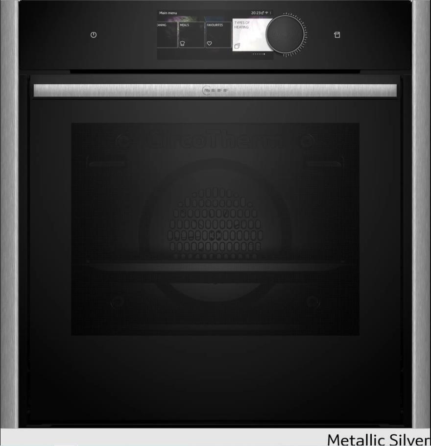 Neff B69FY5CY0 Built In Oven Ν90 Series Metallic Silver