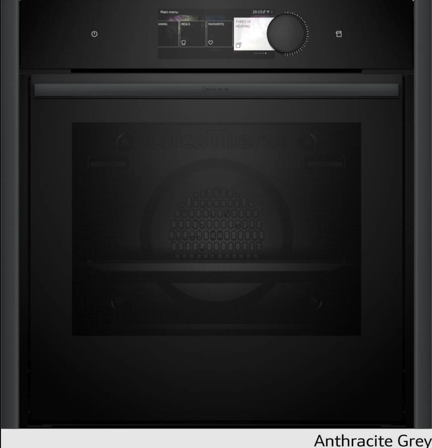 Neff B69VY7MY0 Built In Oven Ν90 Series Anthracite Grey