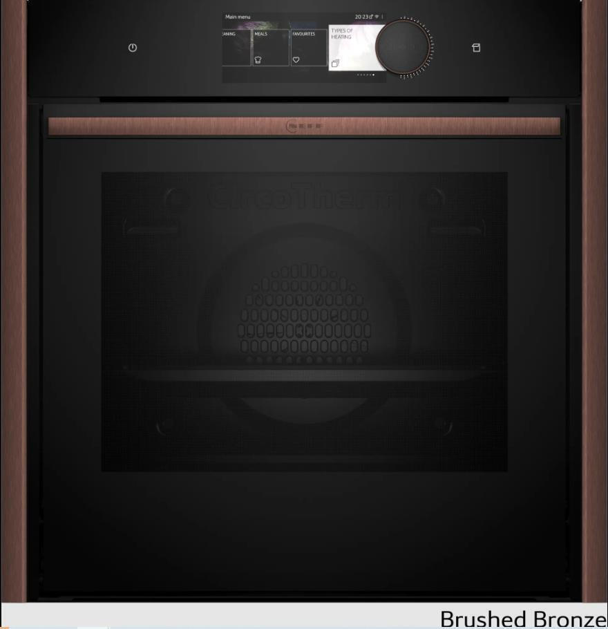 Neff B69VY7MY0 Built In Oven Ν90 Series Brushed Bronze