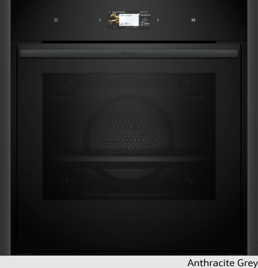 Neff B69CS7MY0 Built In Oven Ν90 Series Anthracite Grey