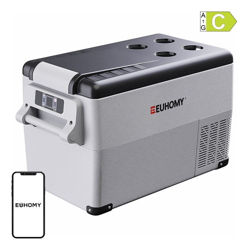 Euhomy CF001-35GR Portable Fridge 30L Solar Ecru