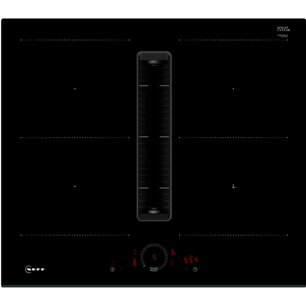 Neff Induction Hob with Integrated Ventilation System V56FHQ4L0