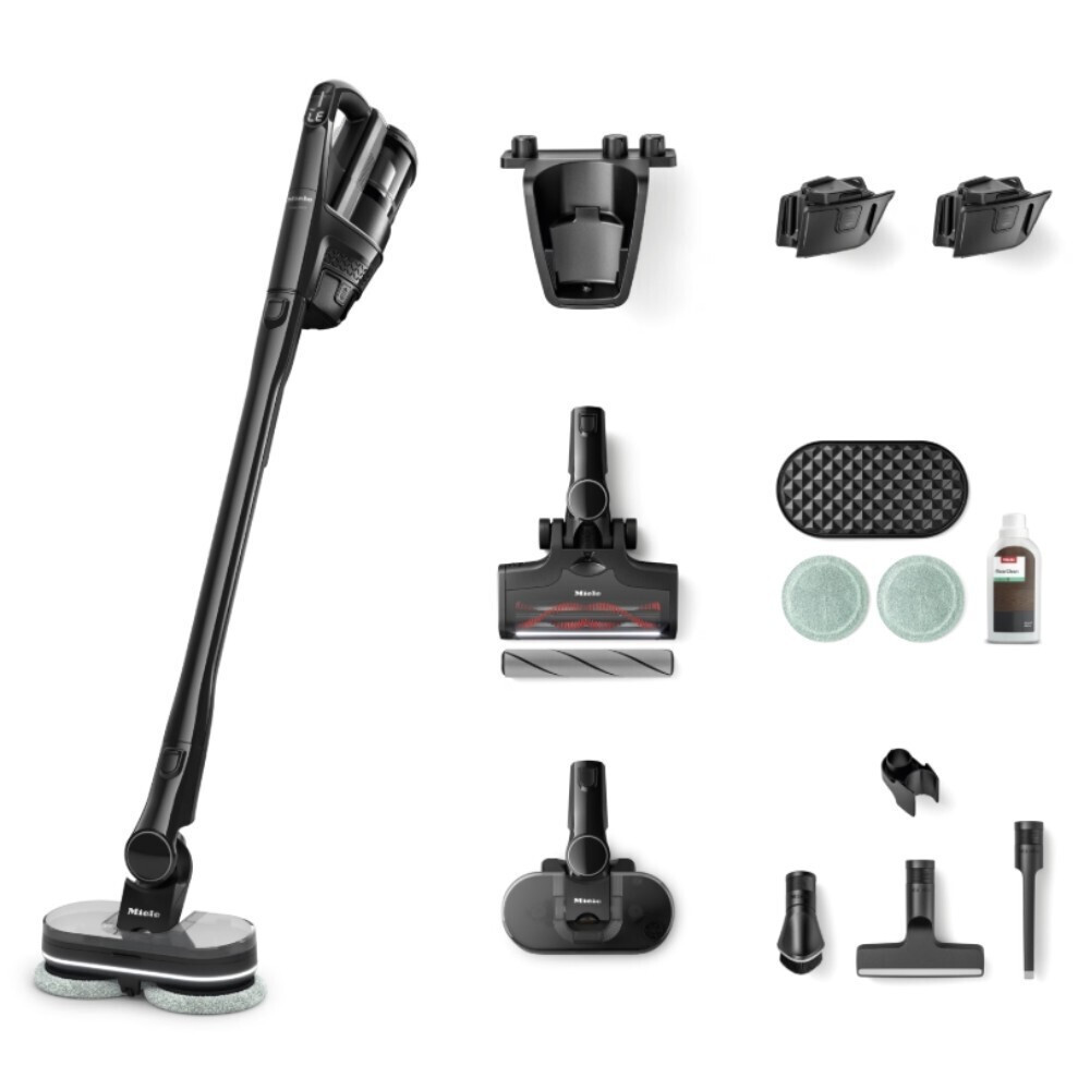Miele Triflex HX3 Pro Aqua Obsidian black 