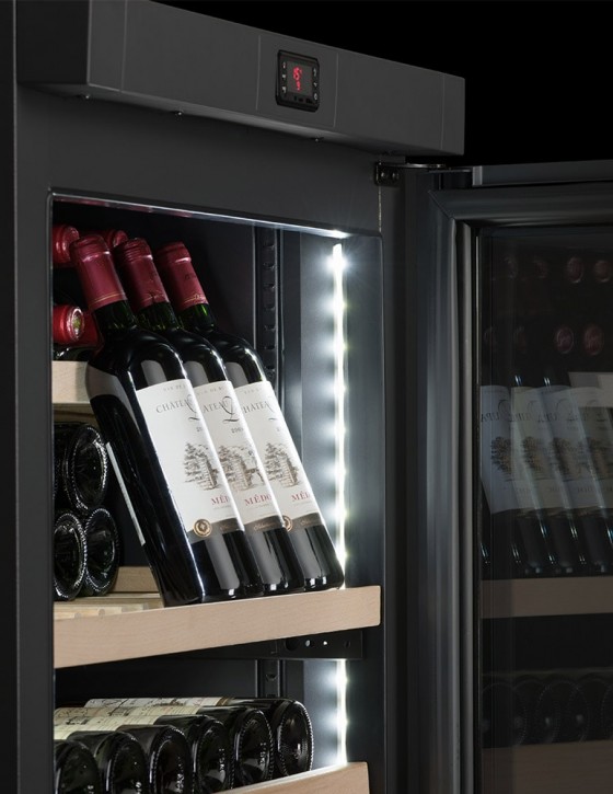 WINE COOLERS: La Sommeliere VIP330V multi-zone wine cellar 329 bottles