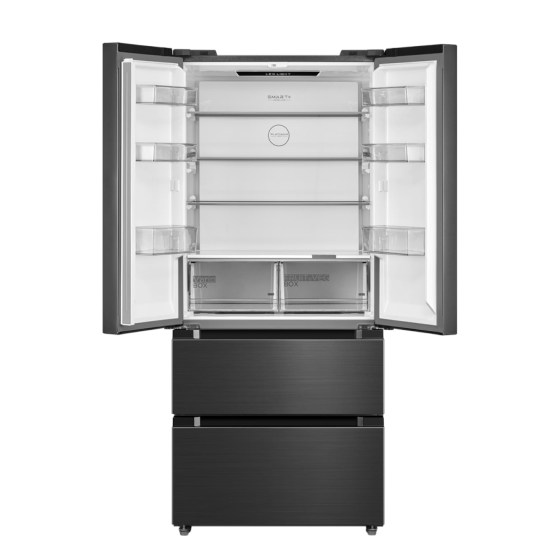 Midea-MDRF692FIC45-4-door-refrigerator-interior-with-No-Frost-and-Wi-Fi