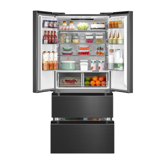 Midea-MDRF692FIC45-French-door-fridge-freezer-drawers-Dark-Inox-ibn-Larnaca-Cyprus