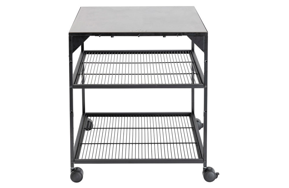 Witt Pizza Oven Table On Wheels With St. Steel Top (W80cm X D80cm X H90cm) 1013